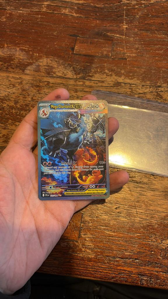 Mega Charizard X ex (PFL 125) Phantasmal Flames - Singles, Ophalen of Verzenden, Nieuw