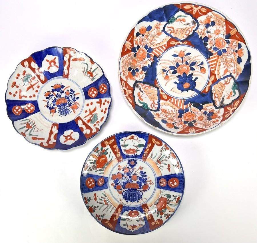 1488. Lot Imari, Arita - Japan, tweede helft 20e eeuw, Ophalen of Verzenden