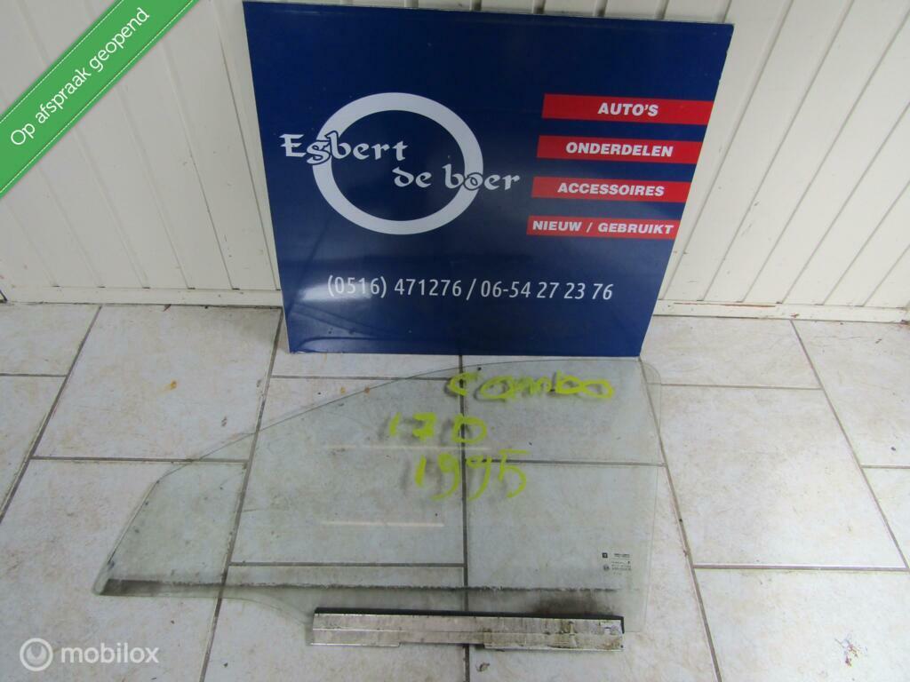 deurraam portierraam raam opel combo b, Auto-onderdelen, Ruiten en Toebehoren, Gebruikt, Opel, Ophalen of Verzenden, Opel