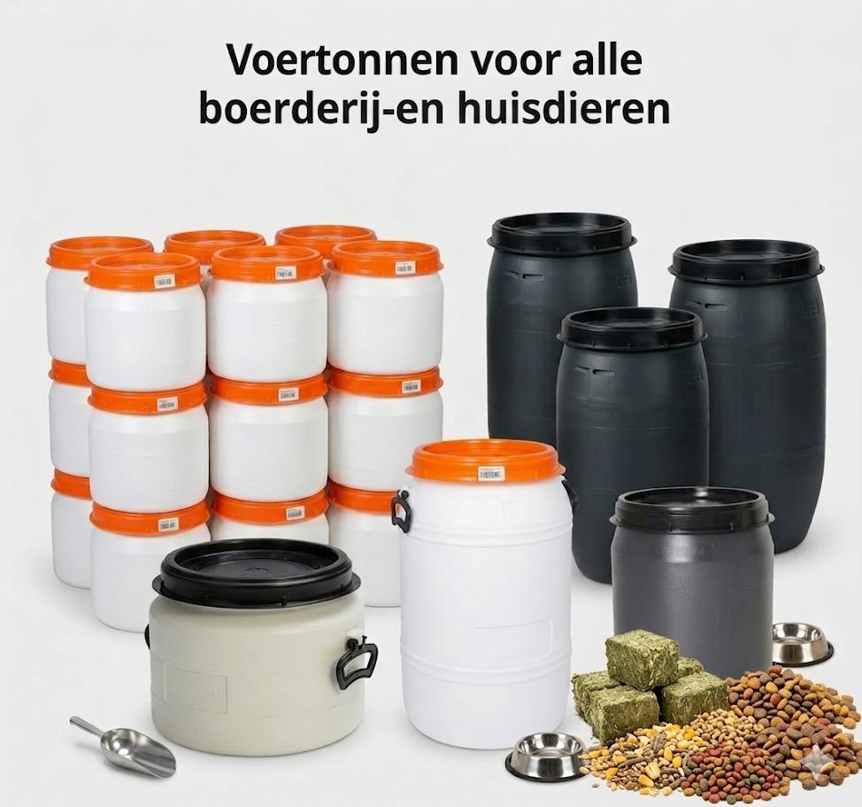 voertonnen, Ophalen, Vee