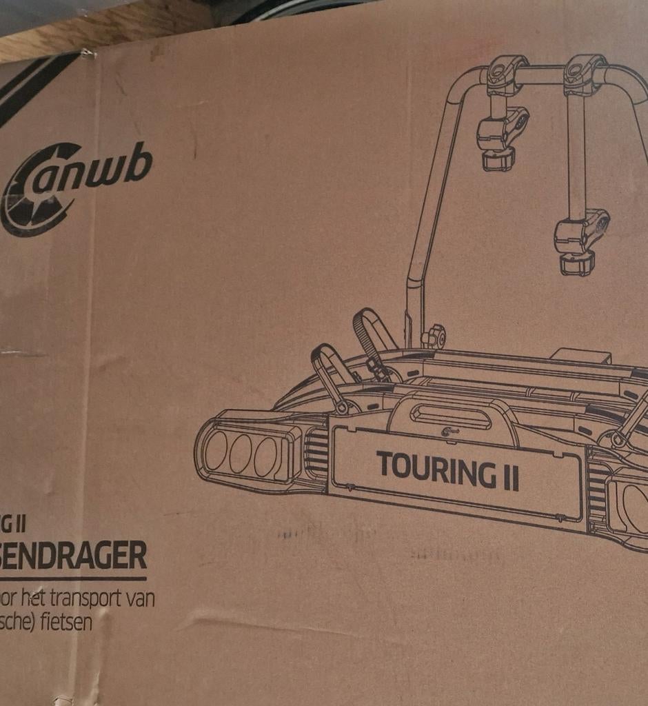 Fietsendrager 2 electrische fietsen, nieuw in doos, Ophalen, Nieuw, 2 fietsen, Trekhaakdrager