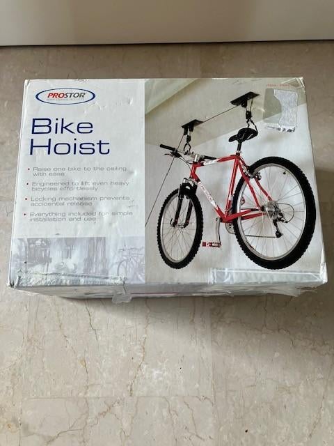 PROSTOR BIKE HOIST  hijslift voor fietsen, Auto diversen, Ophalen of Verzenden, 1 fiets, Nieuw, Fietsendrager-accessoire
