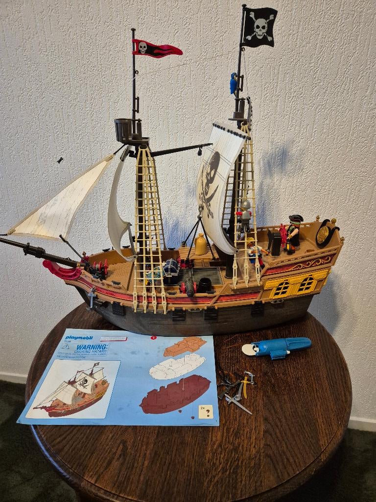 Playmobil Piratenship 5135, Ophalen, Zo goed als nieuw