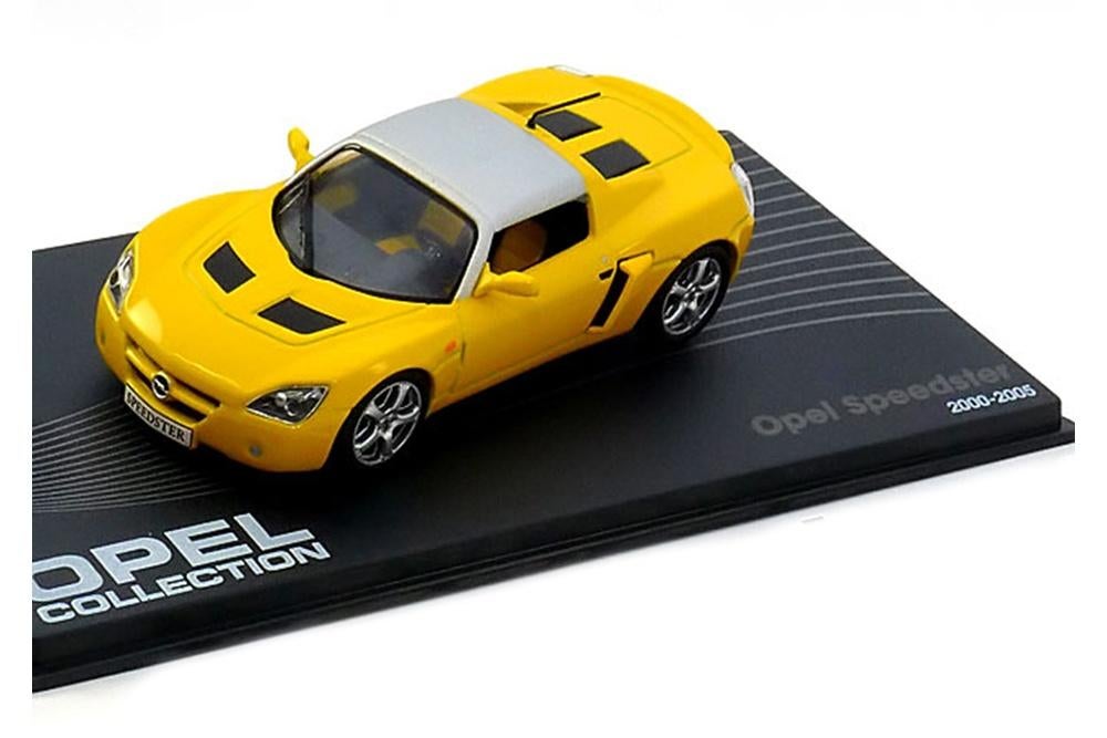 27960: Opel Speedster - 2000-2005 - Atlas 1:43, Hobby en Vrije tijd, Modelauto's | 1:43, Auto, Ophalen of Verzenden, Zo goed als nieuw