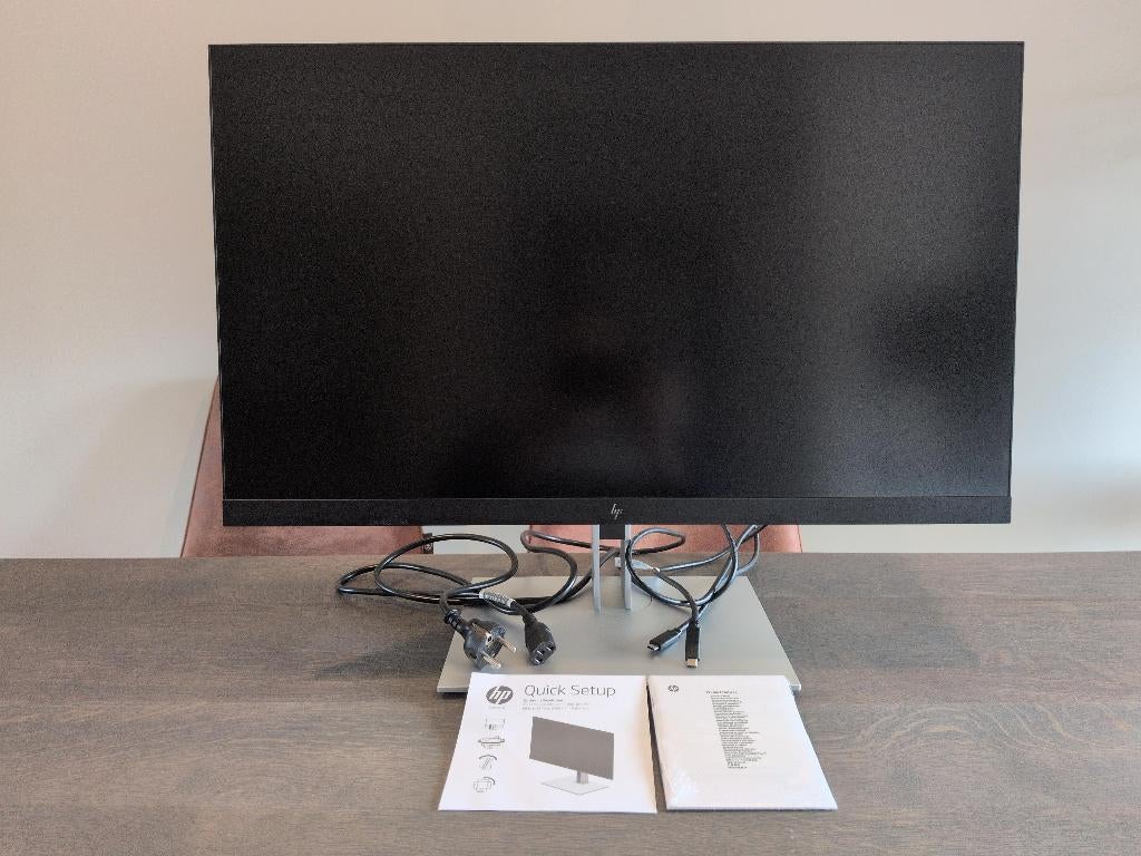 HP E27u G4 - 27 inch monitor, Ophalen, Gebruikt, IPS, HP