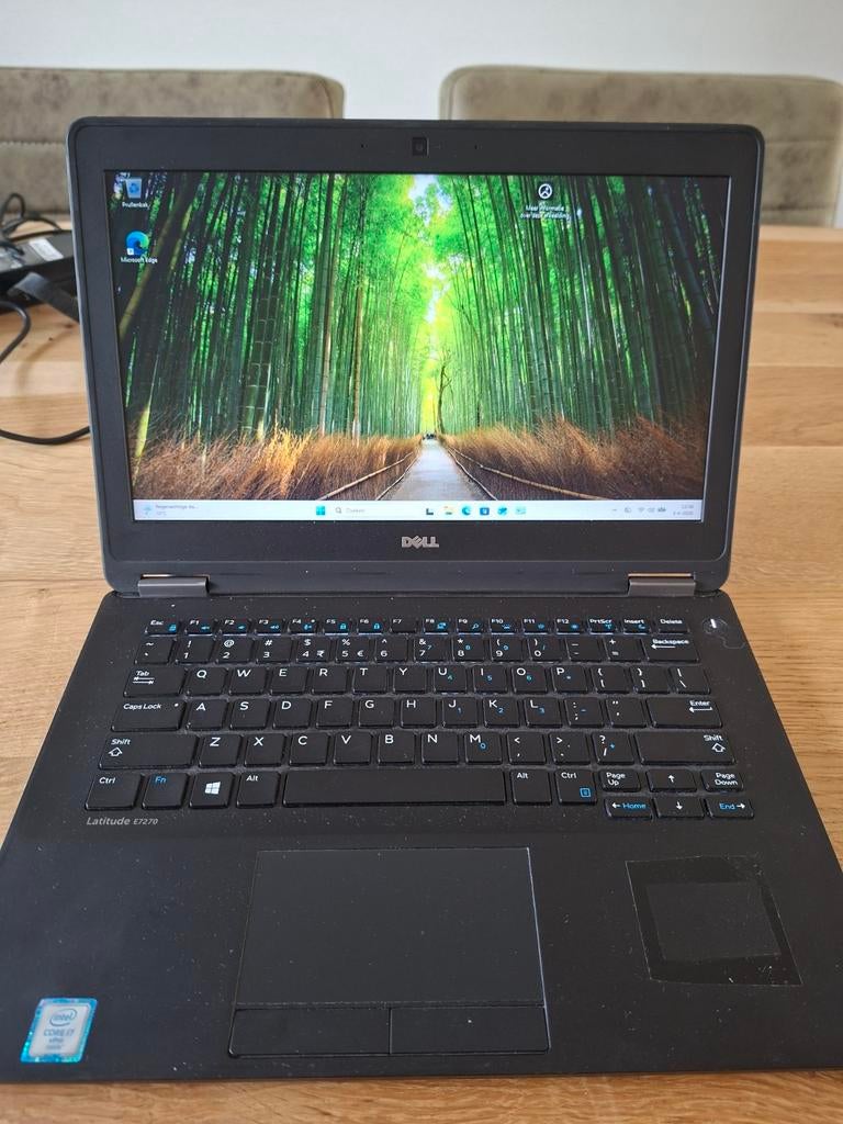 Dell Latitude E7270 - i7-6600U, 8GB RAM, 119GB SSD €150, Ophalen, Gebruikt, Qwerty, 119 GB