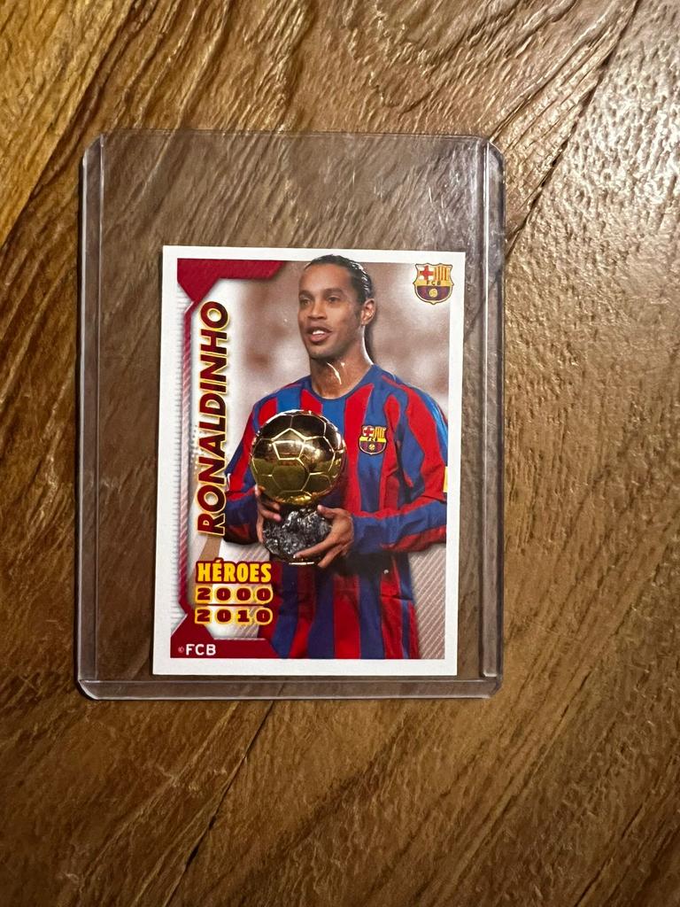 Ronaldinho Panini 2010 FC Barcelona, Ophalen of Verzenden, Zo goed als nieuw