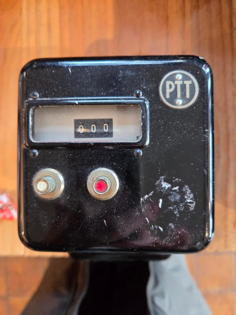 Vintage PTT Teller - Zeldzaam Telefoon Accessoire, Ophalen