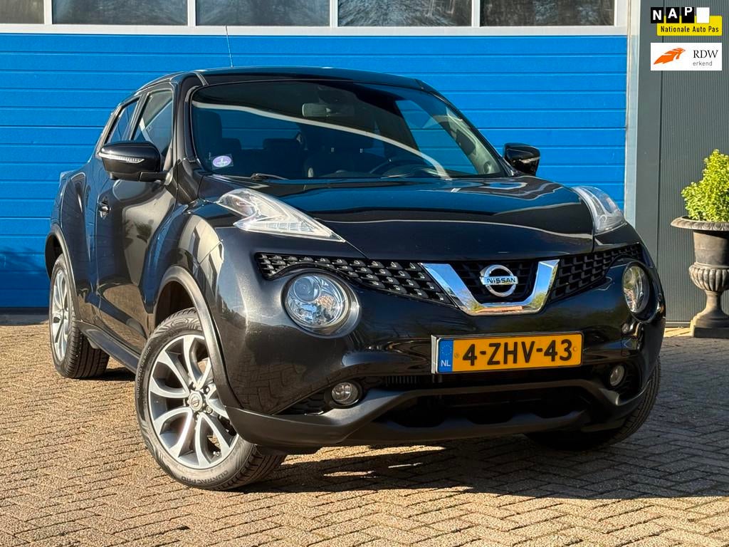 Nissan Juke 1.2 DIG-T S/S Connect Edition|Navi|Climate, Auto's, Voorwielaandrijving, Stof, Zwart, 116 pk