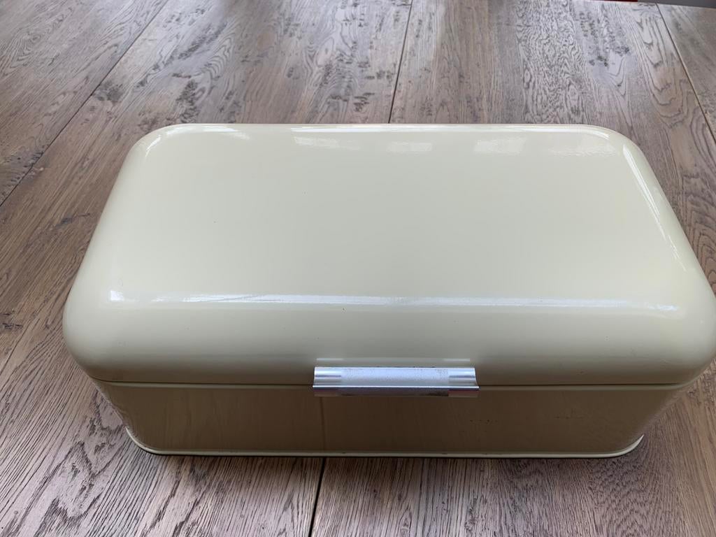 Metalen vintage broodtrommel, Ophalen of Verzenden