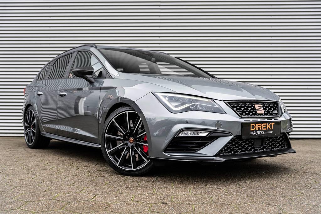 SEAT Leon ST 2.0 TSI CUPRA 4DRIVE PERFORMANCE PANO BREMBO, Automaat, Gebruikt, Zwart, 4 cilinders