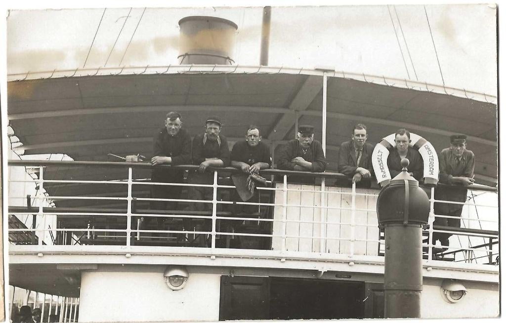 Enkhuizen-63   Spoorboot- Stavoren ''Van Hasselt'', Verzenden, 1920 tot 1940, Ongelopen, Noord-Holland