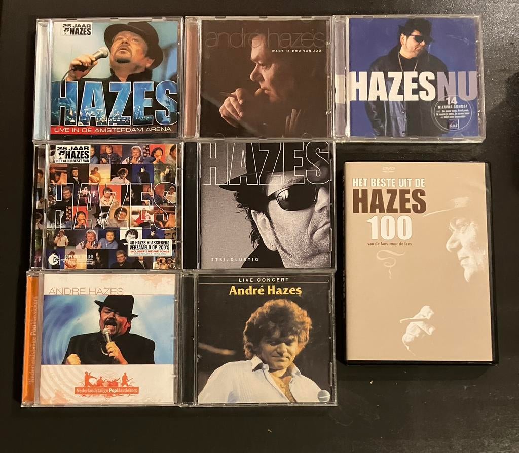 Andre Hazes collectie met GRATIS DVD, Ophalen of Verzenden, Zo goed als nieuw