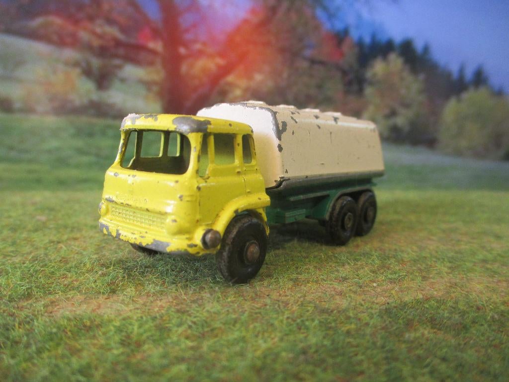 Bedford Petrol Tanker Lesney Matchbox Nr.26 1965 - 1967 #4, Ophalen of Verzenden, Gebruikt, Bus of Vrachtwagen