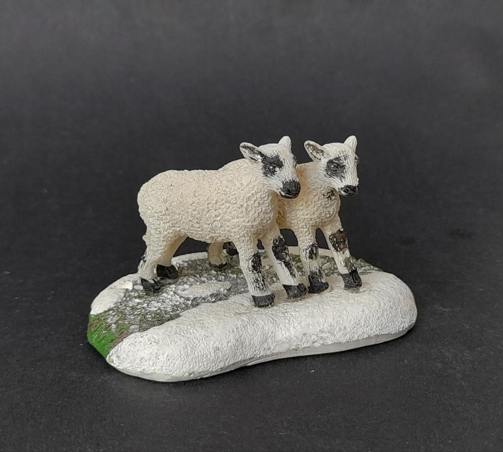 Luville schapen kerstdorp kersthuisjes, Verzenden