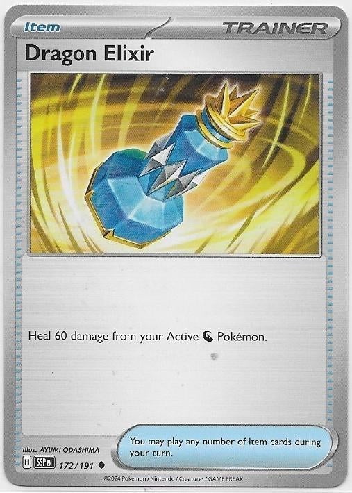 Surging Sparks,  Dragon Elixir [uncommon] 172/191, Verzenden, Nieuw, Losse kaart