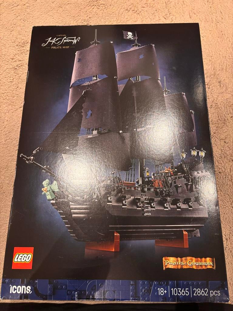 LEGO Black Pearl (10365) Pirates of the Caribbean, Lego, Zo goed als nieuw, Complete set, Inclusief instructies