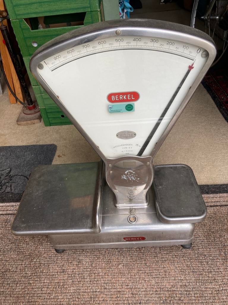 Berkel weegschaal. Mooi ! Industrial look !, Antiek en Kunst, Ophalen