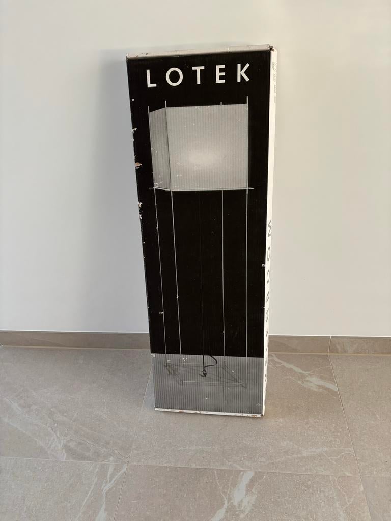 Lotek vloerlamp - 4 hoogtes - Ontwerp Eikelenboom, Ophalen, Gebruikt, Metaal, 100 tot 150 cm
