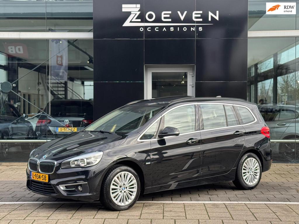 BMW 2-serie Gran Tourer 218i Centennial High Executive 7p., Auto's, BMW, Bedrijf, Te koop, 2-Serie Gran Tourer, ABS, Airbags, Airconditioning