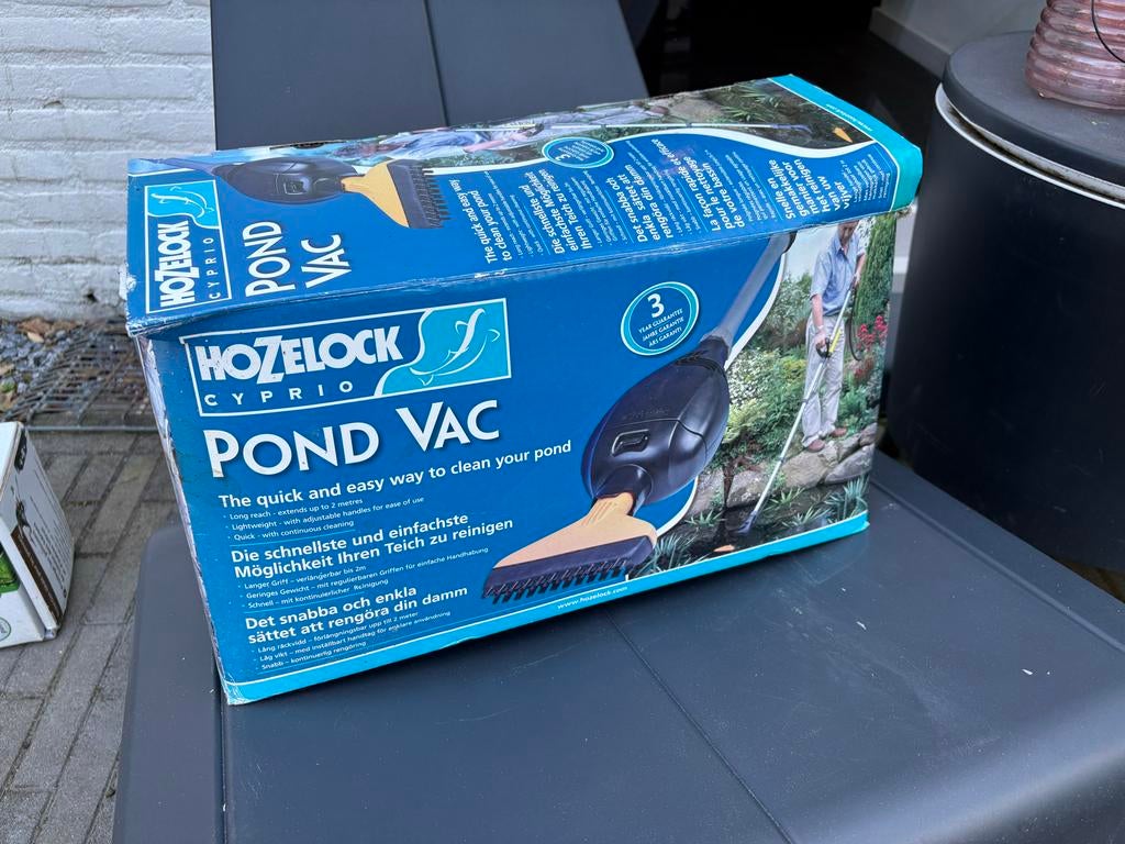Hozelock Pond Vac - Vijverstofzuiger, Ophalen of Verzenden, Gebruikt, Vijverstofzuiger