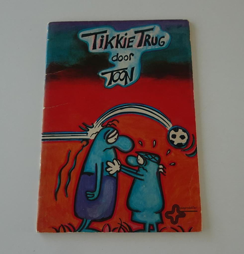 FC Knudde - Tikkie Trug door Toon - Vintage Stripboek 1975, Eén stripboek, Ophalen, Zo goed als nieuw