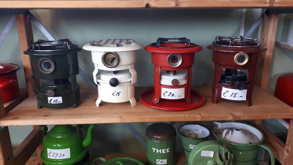 Verzameling Petroleumstellen 1Pitters, Ophalen of Verzenden