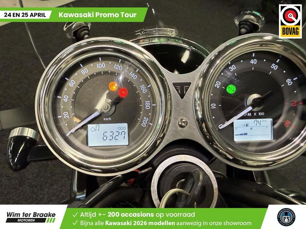 Triumph Bonneville T 100 Bud Ekins SE (bj 2020) 6,327 km - foto 2