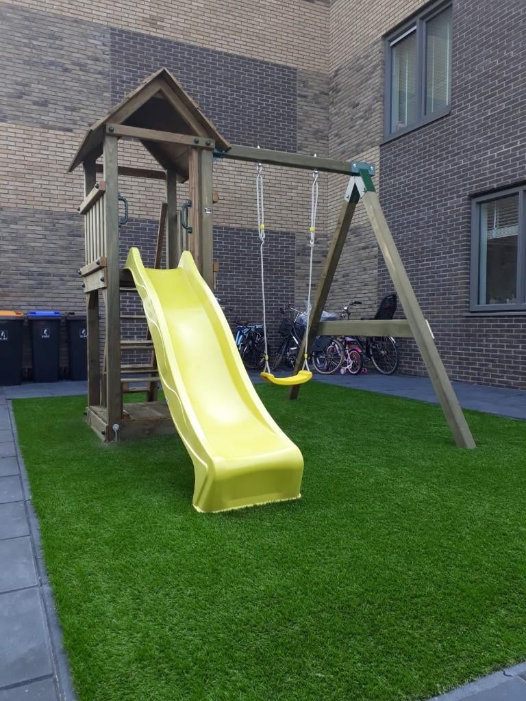 compacte KLEINE TOREN speeltoren speelhuis klimtoren, Ophalen, Nieuw, Schommel, Aanbouwonderdeel