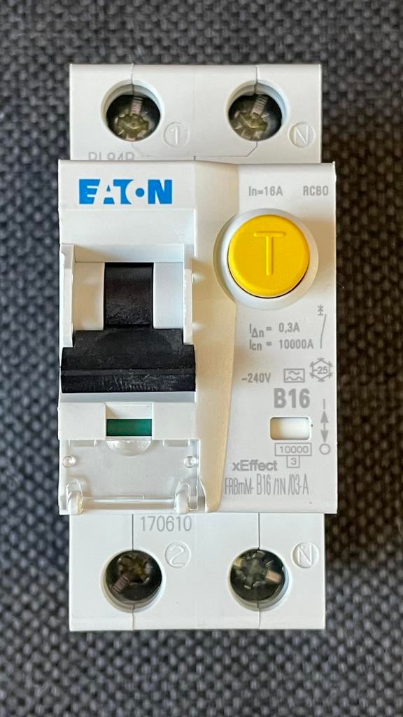 Eaton 170610 B16 0,3A Aardlekautomaat nieuw, Ophalen of Verzenden, Nieuw, Overige typen