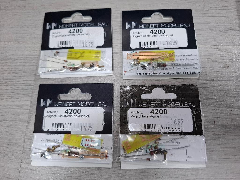 Weinert 4200 sluitlicht bouwpakket, Hobby en Vrije tijd, Modeltreinen | H0, Overige merken, Gelijkstroom of Wisselstroom, Ophalen of Verzenden