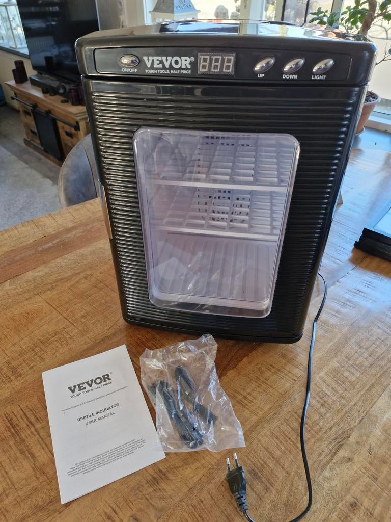 Reptiel incubator, Ophalen, Broedstoof of Broedmachine