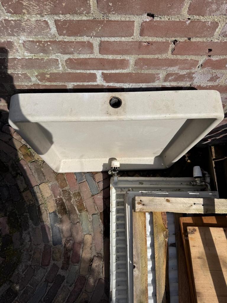 Lekbak wasmachine, Ophalen, Gebruikt