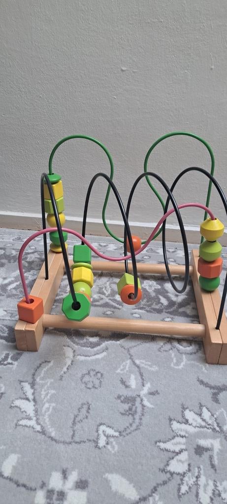 Kralen behendigheid, Kinderen en Baby's, Speelgoed | Houten speelgoed, Ophalen