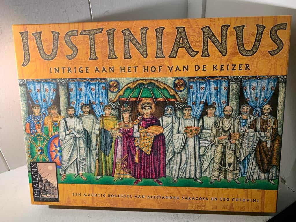 Justinianus: Intrigue aan het Hof van de Keizer Bordspel, Hobby en Vrije tijd, Gezelschapsspellen | Bordspellen, Ophalen of Verzenden