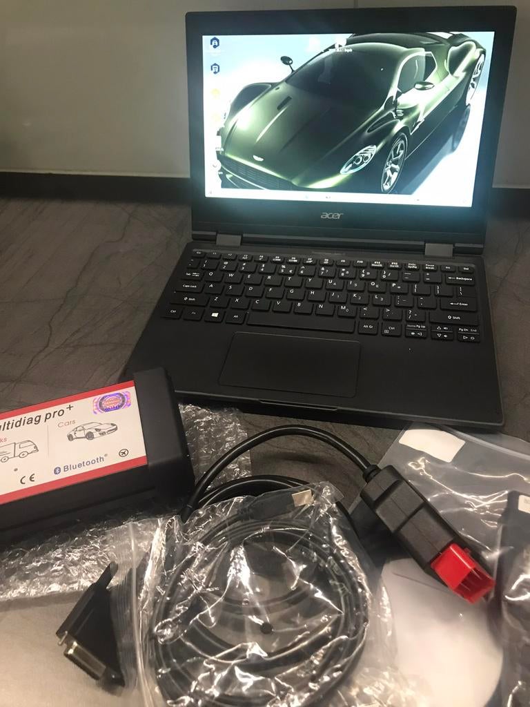 Auto/truck obd2 diagnose apparaat met veel extra’s erop, Ophalen of Verzenden, Zo goed als nieuw