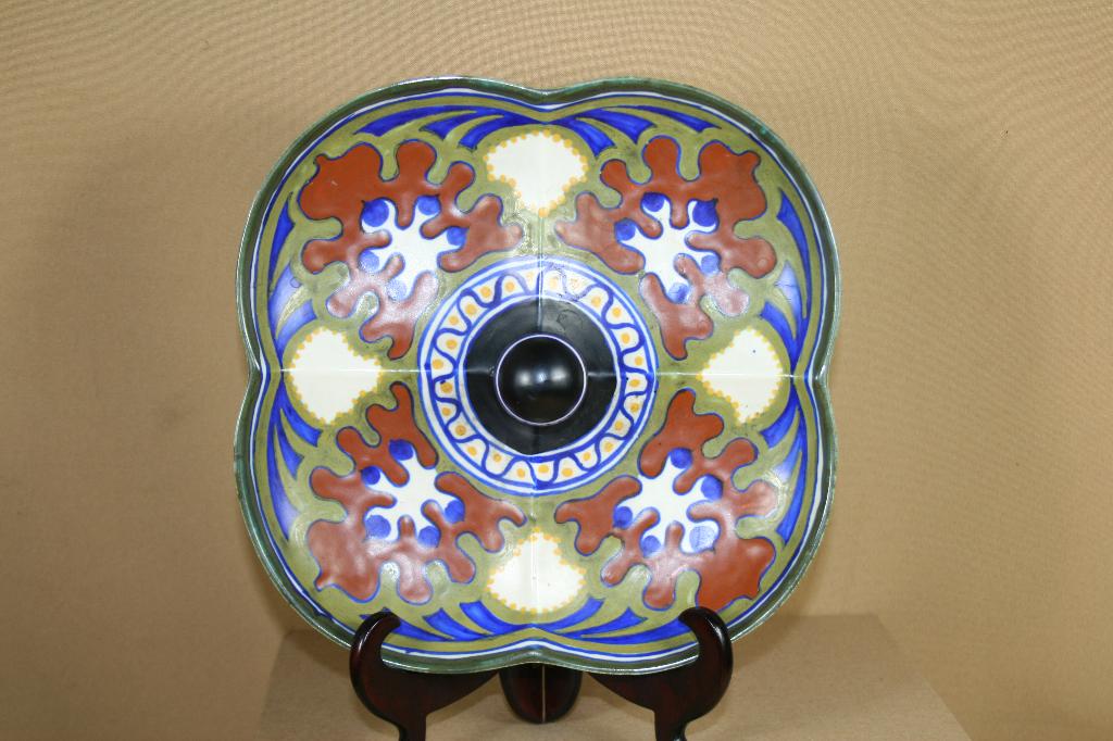 Gouda plateel serveerschaal, Ophalen of Verzenden