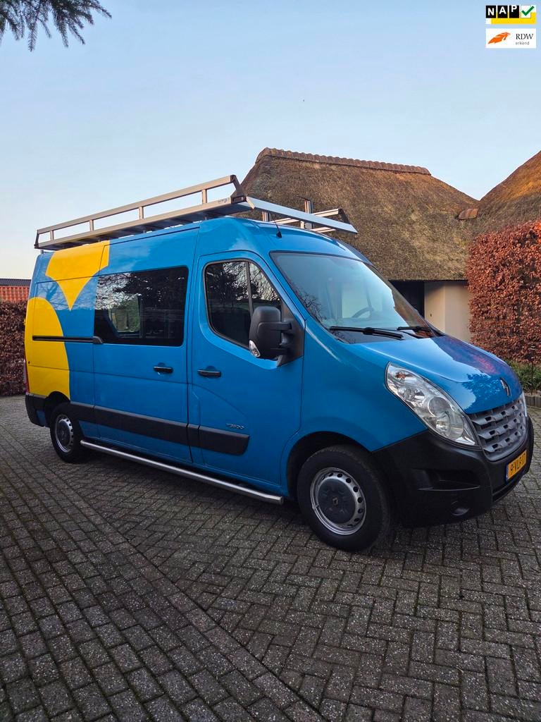 Renault Master T35 2.3 dCi L2H2 Automaat Glasresteel, Auto's, Euro 5, 125 pk, Gebruikt, 4 cilinders