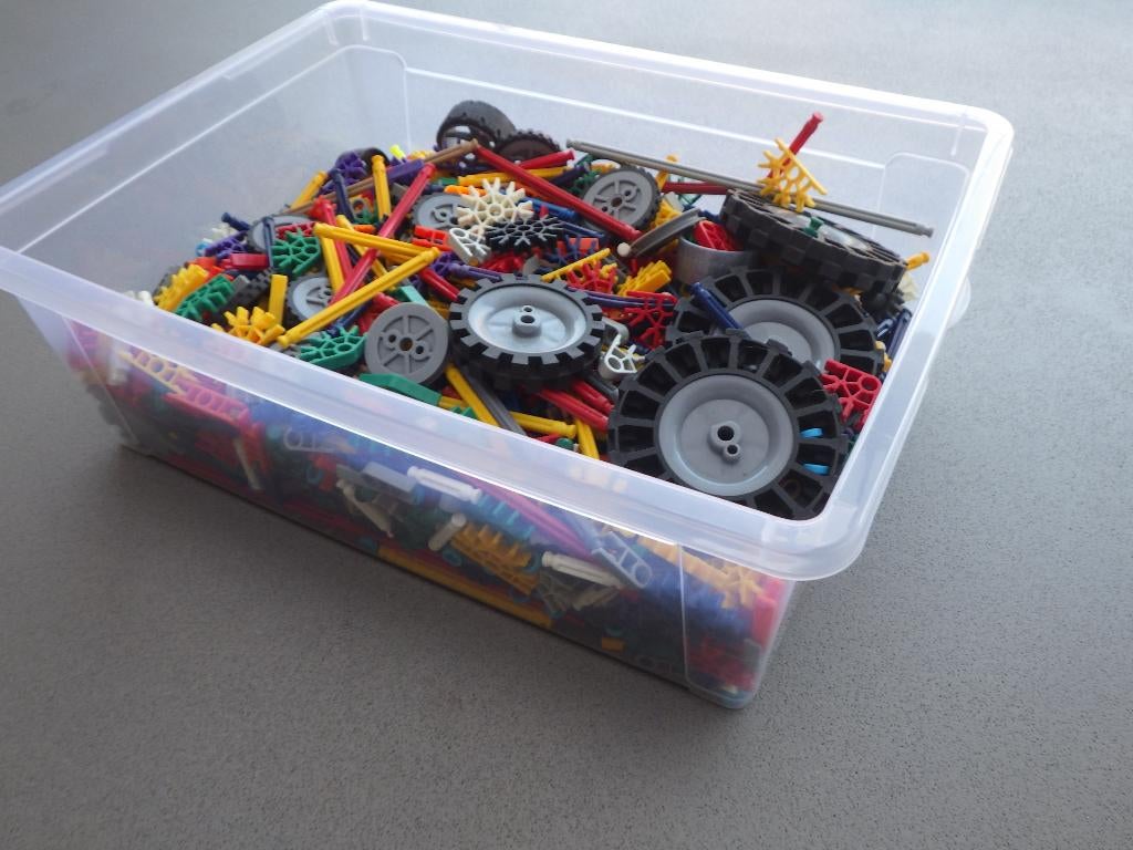 bak K'nex, Ophalen of Verzenden, Zo goed als nieuw, K'nex