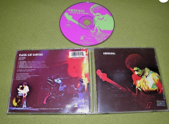 Jimi hendrix – band of gypsys cd mcad-11607 ARGENTINA [impor, Verzenden, Zo goed als nieuw, Poprock