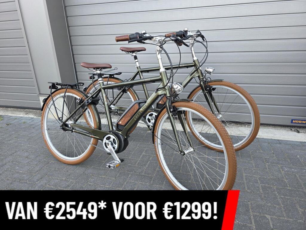 Excelsior Vintage E Bosch middenmotor Elektrische herenfiets, Overige merken, Victoria KG, Nieuw, Ophalen of Verzenden