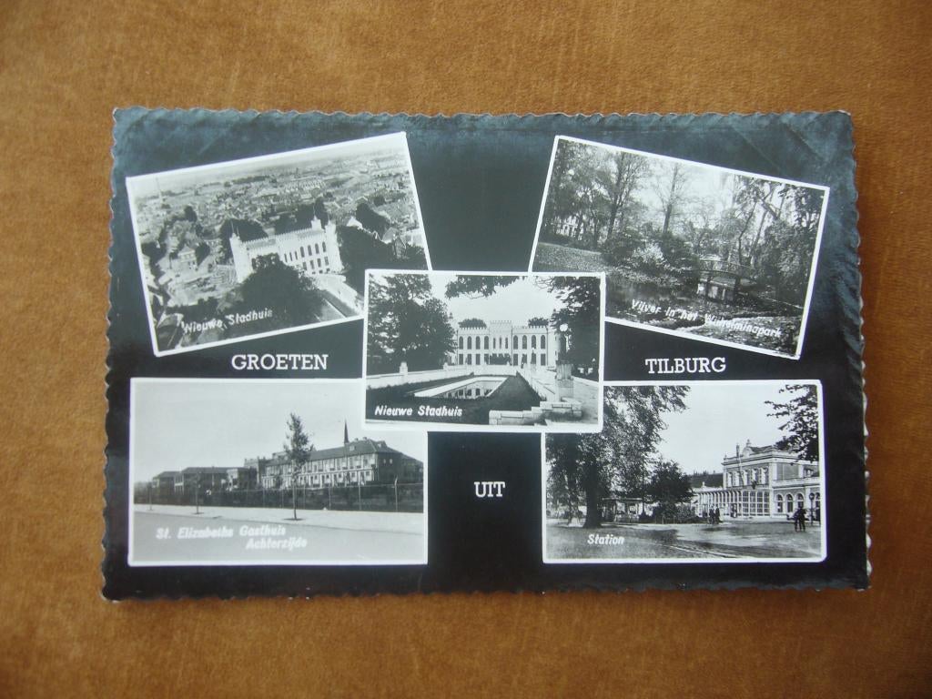 TILBURG  =  5 LUIK, Ophalen of Verzenden, 1940 tot 1960, Gelopen, Noord-Brabant