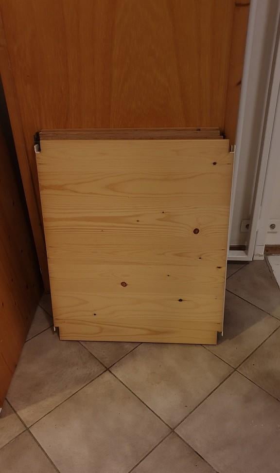 Lundia schappen 50x60 regulier gelakt in nette staat, Ophalen, Gebruikt