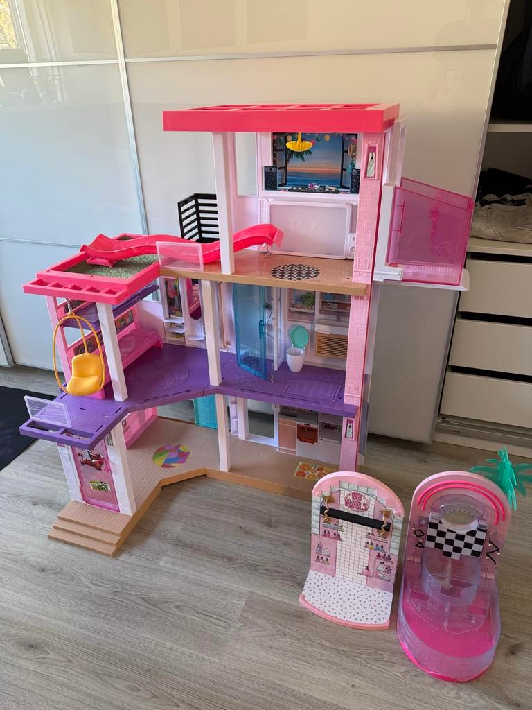 Barbie, Monster High, LOL, huizen en toebehoren, Ophalen, Gebruikt, Poppenhuis