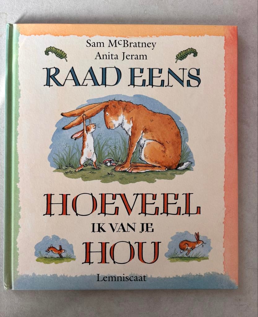 Raad eens hoeveel ik van je hou - Sam McBratney, Ophalen of Verzenden, Zo goed als nieuw, Fictie algemeen