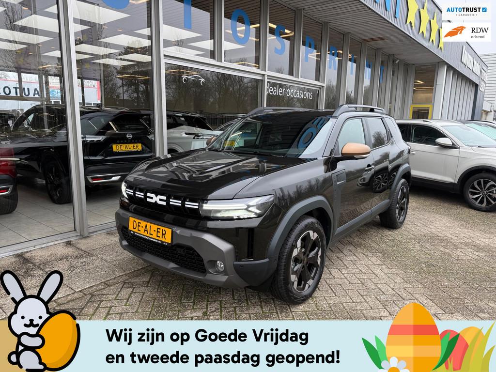 Dacia Duster 1.6 Hybrid 140 Extreme / ACHTERUITRIJCAMERA / C, Gebruikt, Zwart, 4 cilinders, Duster