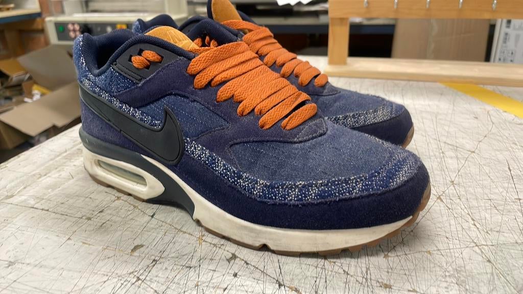 Nike air max bw denim maat 40, Ophalen of Verzenden, Zo goed als nieuw, Blauw