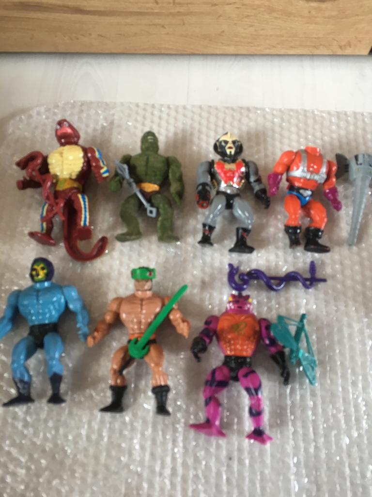 Motu masters of The universe figuren., Ophalen of Verzenden, Gebruikt
