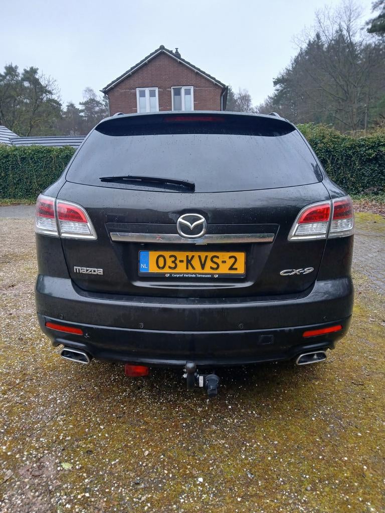 Mazda CX9 GT - 3.5 V6 4WD automaat isofix 7 zitter, Auto's, Mazda, Automaat, 1962 kg, Zwart, 700 kg