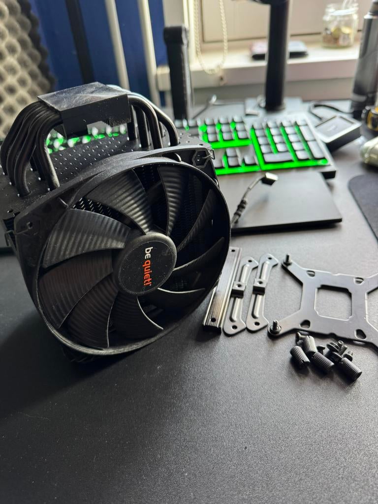 Be quiet cpu koeler, Computers en Software, Computerkoelers, Ophalen of Verzenden, Zo goed als nieuw, Luchtkoeling